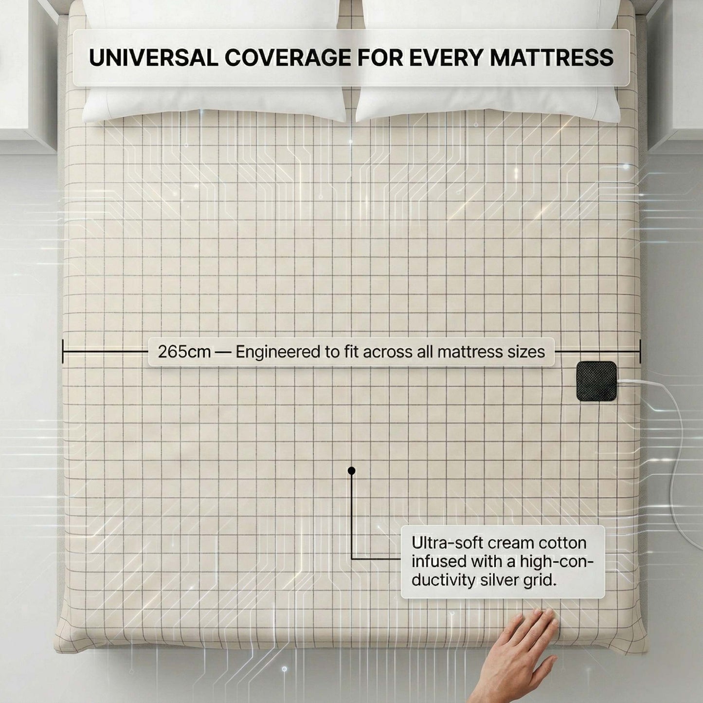 Solvane™ Grounding Bedsheet